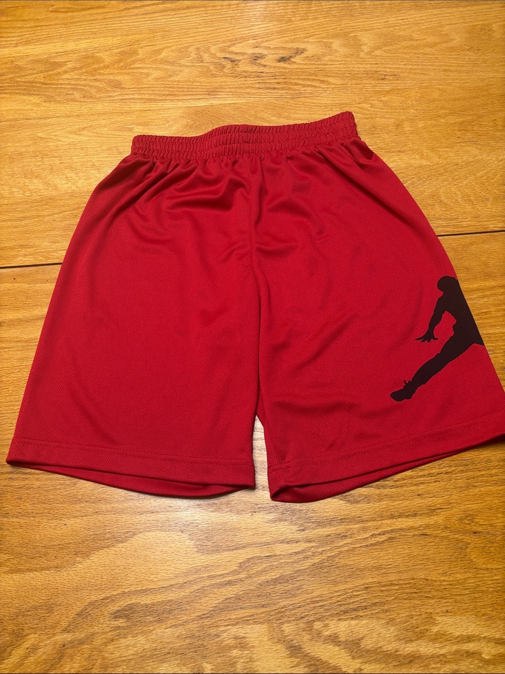Jordan Kids Red and Black Athletic Shorts and Tee Set - Picture 12 of 13